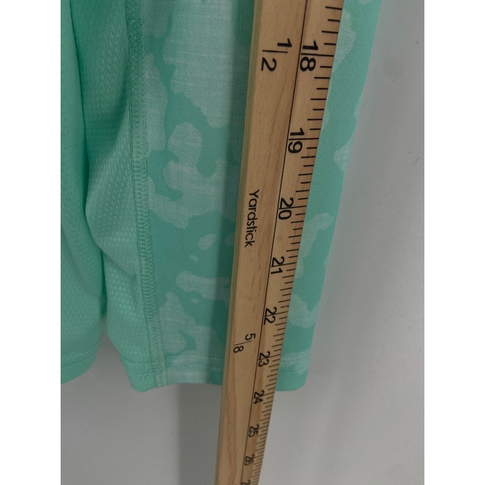 Huk Fishing Shirt Mens Medium Green Pursuit Camo Performance Long Sleeve UPF - Picture 5 of 6